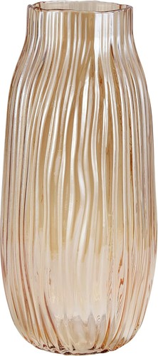 Large amber glass - amber, for