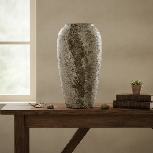 Rustic ceramic tall floor - tall,