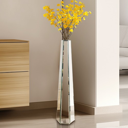 Large tall mirrored - floor, vase
