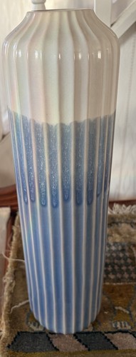 Tall handcrafted ombré ribbed