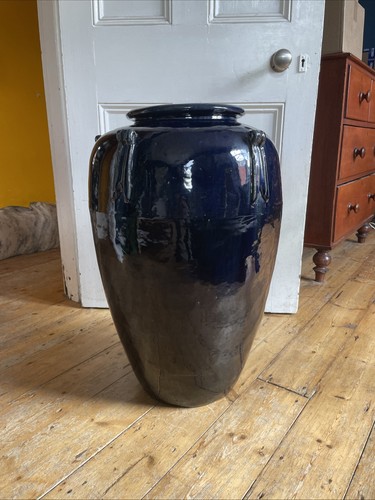 Elegant tall deep cobalt blue - elegant,