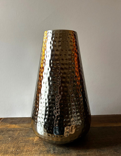 Large hammered metal - large, floor