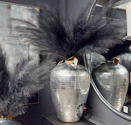 Extra large ceramic silver - extra,