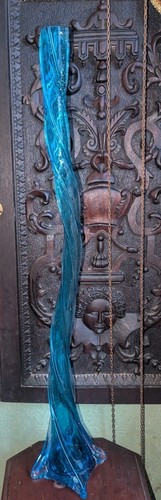 Extra tall 78cm twisted blue - tall,
