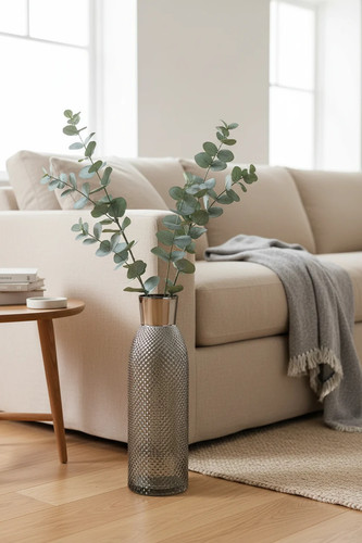 Smoke grey diamond - grey, glass
