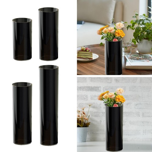 Tall cylinder vase - tall, hydroponic