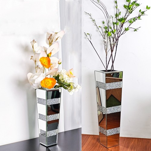 Tall bling crystal floor - tall, vase