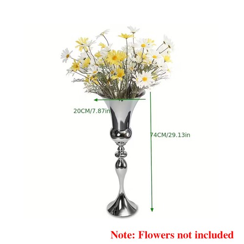 Large flower vase tall - flower, floor